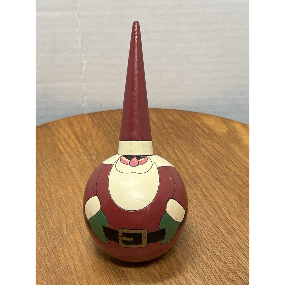 Vtg 1998 Possible Dreams Robert Stebleton Roly Poly Santa Clause Christmas Decor